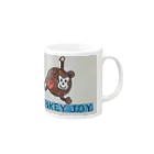 MONKEY  JOYのMONKEY  JOY Mug :right side of the handle