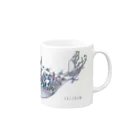 ARCANUMのARCANUM White Whale Mug :right side of the handle