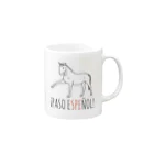 馬のいる日常の¡PASO ESPEÑOL! Mug :right side of the handle