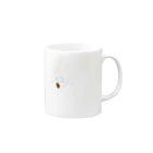 yukarickoのほえほえくん　　　　わたげで世界旅行 Mug :right side of the handle