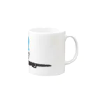 TamaLuckDesignの"AIR"  Mug :right side of the handle