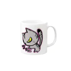 暗黒工房NUEのトラちゃん Mug :right side of the handle