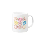 ケラピーSHOPのドーナツ Mug :right side of the handle