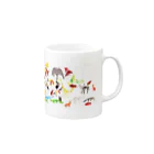 ケラピーSHOPのサファリパーク Mug :right side of the handle