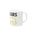 TamaLuckDesignのPOLAR BEARS Mug :right side of the handle