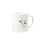 leftyのぼくのともだち Mug :right side of the handle