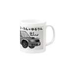 ゆるりんのむーりん用 Mug :right side of the handle