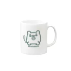 オモシロオカシクのオモシロオカシク（くまおマグ用） Mug :right side of the handle