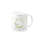 ari designのねこねこエイリアン Mug :right side of the handle