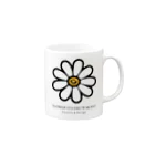 flowerstudiowakasaのFLOWER STUDIO WAKASA ロゴマーク Mug :right side of the handle