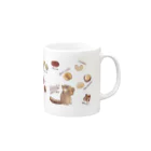 huroshikiのNUTS collection ナッツコレクション(雑貨用) Mug :right side of the handle