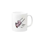 Hot_Porkのぶらんこぽーく君 Mug :right side of the handle