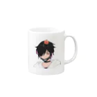 しおんの部屋の誕生日しおくんマグカップ Mug :right side of the handle