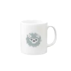 やわらかベサニーのねこのメイソン（ほこり） Mug :right side of the handle