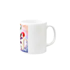 桜さつき と 神楽鈴の天空ノ巫女 Mug :right side of the handle