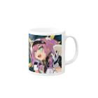 さげのmegami#03092　グッズ Mug :right side of the handle