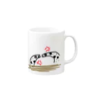 GAHAKUのちんあなごの喧嘩 Mug :right side of the handle