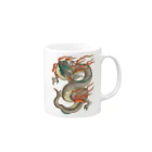 Siderunの館 B2の白龍 Mug :right side of the handle