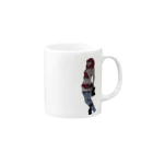 Yukiko TerasawaのPin-up girl Mug :right side of the handle