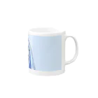 なちょすのぬまちマグカップ Mug :right side of the handle