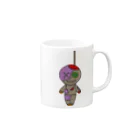 Ａ’ｚｗｏｒｋＳのHANGING VOODOO DOLL Mug :right side of the handle