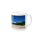 dai39の夏の浜辺 Mug :right side of the handle