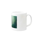 michibiki_anzuの雨 Mug :right side of the handle