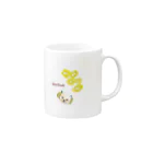 iiiiのkiwifruit & dog Mug :right side of the handle