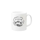 まぬるねこファンのマヌルネコまんじゅう Mug :right side of the handle