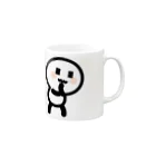 とろけるでべちゃんのかんがえる でべちゃん Mug :right side of the handle