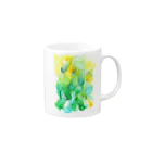 【EMI’s】ART MUSEUM SHOPの光彩　glow Mug :right side of the handle