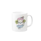 KG マーケットの夢みるチアガール Mug :right side of the handle