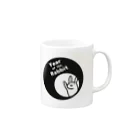 ミケタマのYear_of_the_Rabbit Mug :right side of the handle