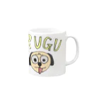 ズンズンポイポイショップのPUGU Mug :right side of the handle