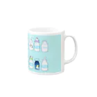 はなのすみれの『milk loveことりちゃん』 Mug :right side of the handle