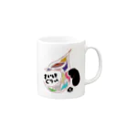 ゾンビーノ屋のサイケデリックな龍堕天使 Mug :right side of the handle