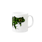 remixのイシカワガエル Mug :right side of the handle