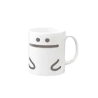 しらたまのかおと手 Mug :right side of the handle