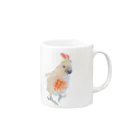 トコトコわた子のわたウサちゃん Mug :right side of the handle