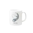 ビビッとランキング【公式】のホウライエソ  マグカップ Mug :right side of the handle