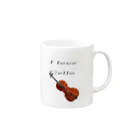 hiyoko celloのCELLO LOVE Mug :right side of the handle