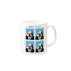 愛犬 コットンの愛犬 就活用 Mug :right side of the handle