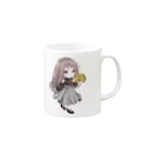 はちおねえさんのちびはちおねえさん冬デートver. Mug :right side of the handle