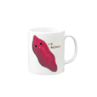 森野まりこのいもねえちゃん Mug :right side of the handle