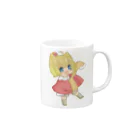 キノのキノ Mug :right side of the handle