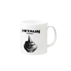 RAM 404ERROR DESIGNWORKSのMETAUN マグカップ feat.Geshin Mug :right side of the handle