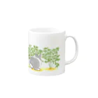 petitlapin_soraのにんじん畑-ダッチ Mug :right side of the handle