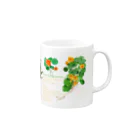 WeのHerbs Mug :right side of the handle