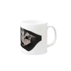 モモンガのしっぽのSugar gliders in a pocket! ver.2 Mug :right side of the handle