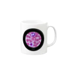 cosmicatiromの血液 パターン2 Mug :right side of the handle